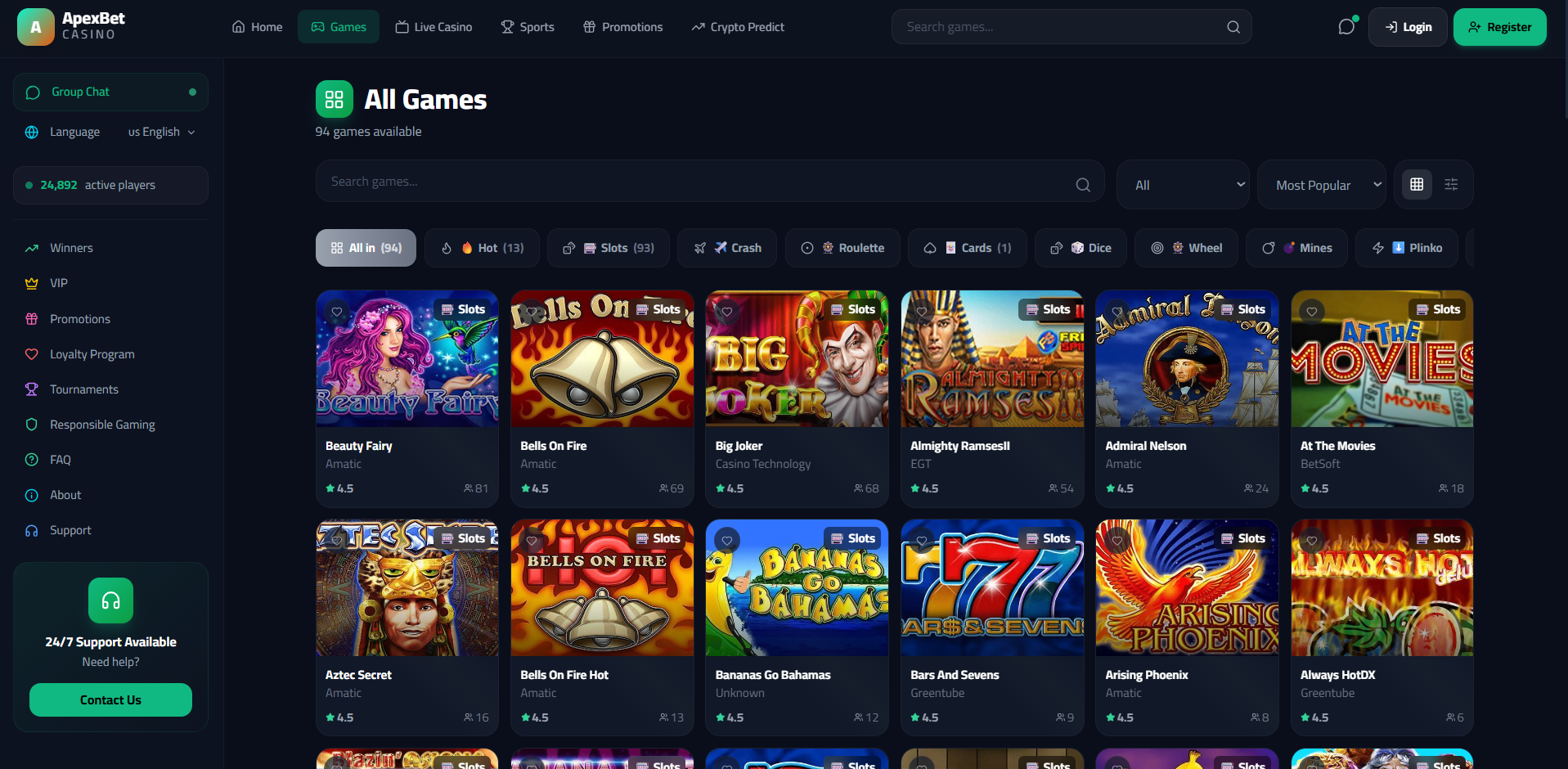 All Games Library