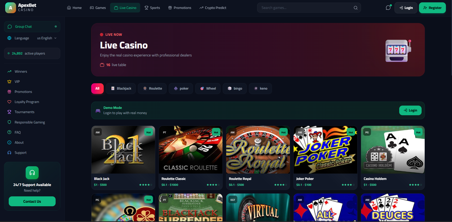 Live Casino