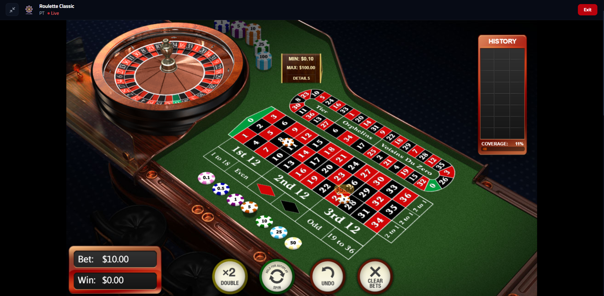 Roulette Classic