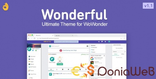 More information about "Wonderful - The Ultimate WoWonder Theme"