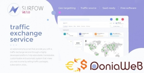 More information about "Surfow v6.1 - Traffic Exchange Service + Purchase code"