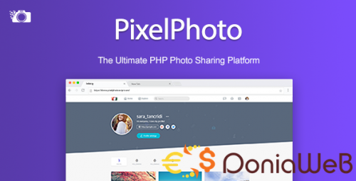 More information about "PixelPhoto - The Ultimate Image Sharing & Photo Social Network Platform 1.0.3"