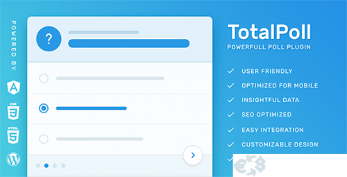 More information about "TotalPoll Pro V4.0.2 - Responsive WordPress Poll Plugin"