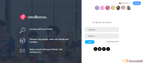 More information about "Crea8SocialPRO  V7.2.1 - Social Networking Platform"