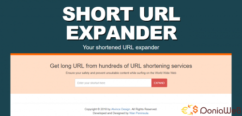 More information about "SHORT URL EXPANDER"