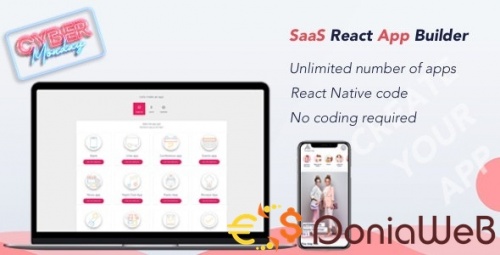 More information about "React App Builder v13.3.0 - SaaS - Unlimited number of apps"