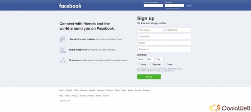 More information about "Sngine Facebook theme for V.2.5.7"