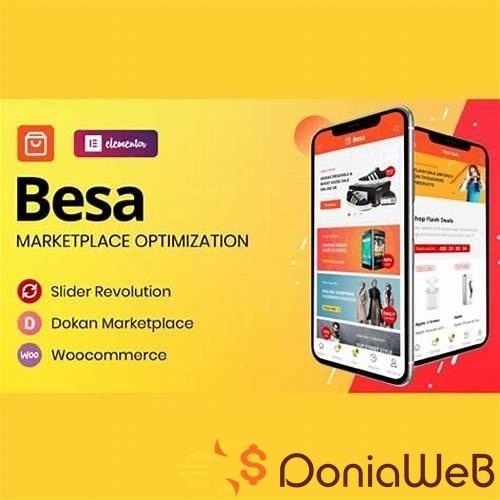 More information about "Besa - Elementor Marketplace WooCommerce Theme"