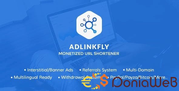adlinkfly v6.5.3 - Monetized URL Shortener