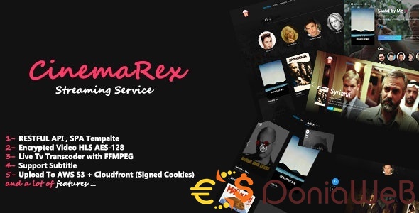 CinemaRex v1.5.1 - Streaming Service