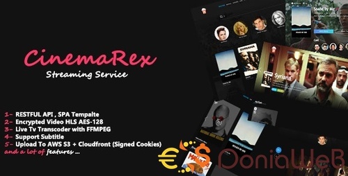 More information about "CinemaRex v1.5.1 - Streaming Service"