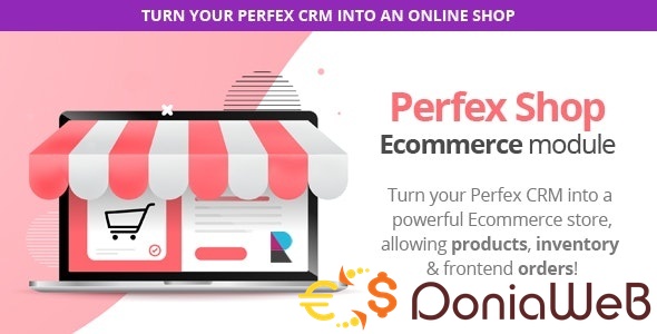 Perfex E-shop Module v1.2.1 - Sell Products & Services with POS support and Inventory Management