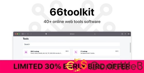 More information about "66toolkit v5.0.0 - Ultimate Web Tools System (SAAS)"