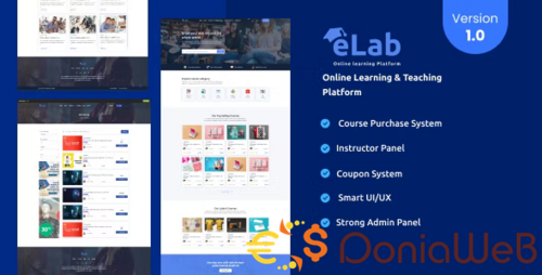 More information about "eLab - Online Learning And Teaching Platform"