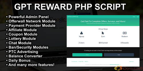 More information about "GPT Reward PHP Script"