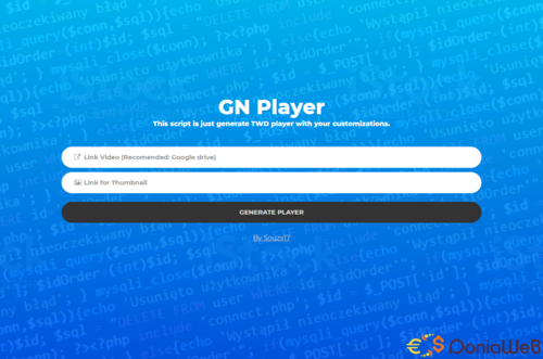 More information about "GN Player Video player generator for movie and anime websites"