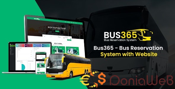 Bus365 - Bus Reservation System with Website v6.0