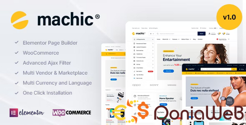 More information about "Machic - Electronics Store WooCommerce Theme nulled"