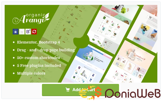 Arangi – Organic Shopify Theme