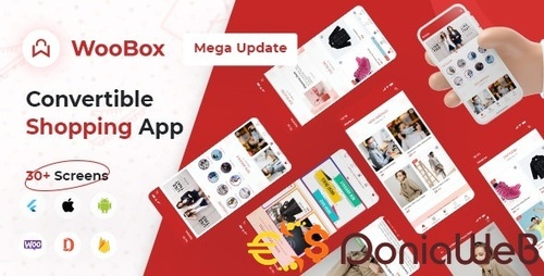 More information about "Woobox WooCommerce - Flutter E-commerce Full App"