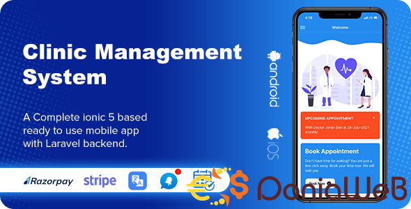 Appointment Booking and Scheduling App (ionic & Laravel) Android + ios