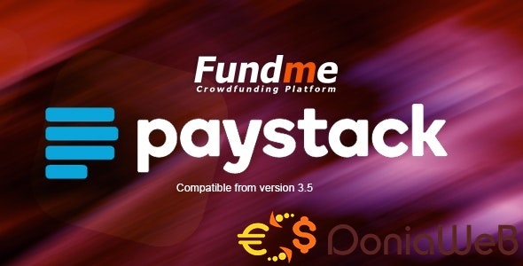 Paystack Payment Gateway for Fundme