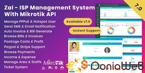 More information about "Zal - ISP Management System With Mikrotik API"