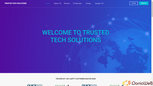 More information about "Trusted Tech Solutions WebSite Template"
