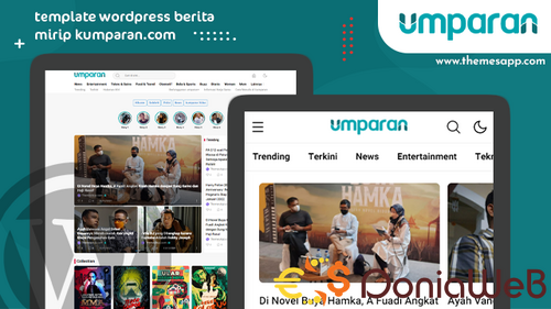 More information about "UmparanWP, Template WordPress Berita Mirip Kumparan.com"
