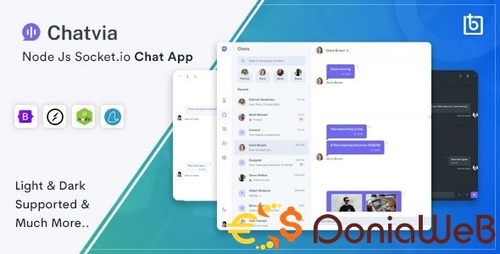 More information about "Chatvia - Nodejs Socket.io Chat App"
