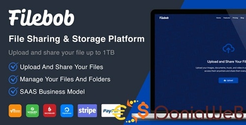 More information about "Filebob v1.7 - File Sharing And Storage Platform (SAAS) + Addons [Extended License]"