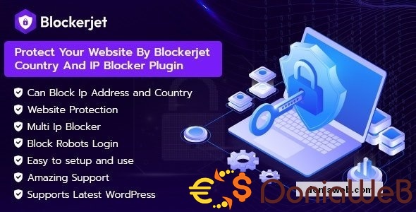 Blockerjet IP and Country Blocking WordPress Plugin (v1.0)