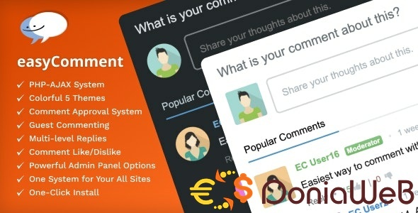 easyComment – PHP Comment Script