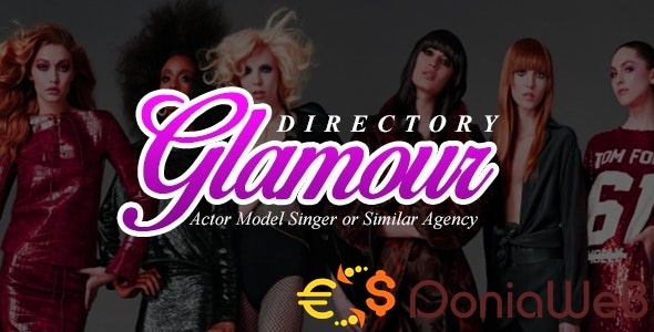 Glamour - Subscription Based Fashion Model and Actor Directory