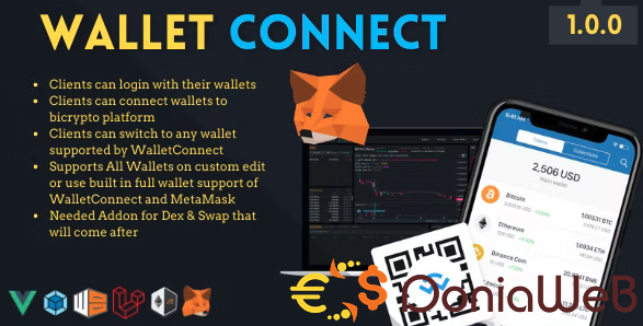 Wallet Connect Addon For Bicrypto - Wallet Login, Connect
