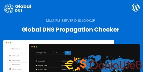 Global DNS - Multiple Server - DNS Propagation Checker - WP