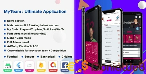 More information about "My Team - Soccer - Football - Cricket - Sport Application"