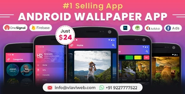 Android Wallpapers App (HD, Full HD, 4K, Ultra HD Wallpapers) v6.0 ...