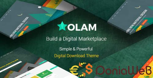 More information about "Olam - Easy Digital Downloads Marketplace WordPress Theme nulled"