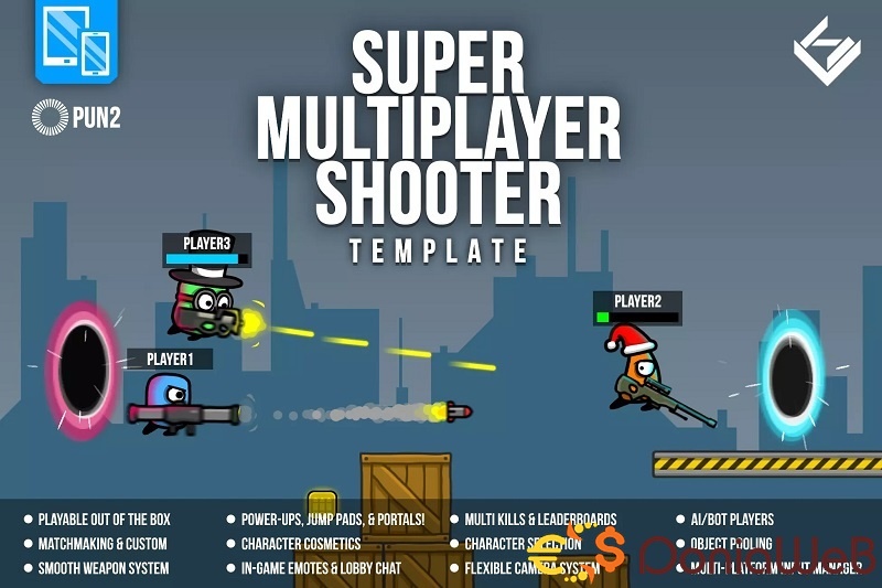 Super Multiplayer Shooter Template