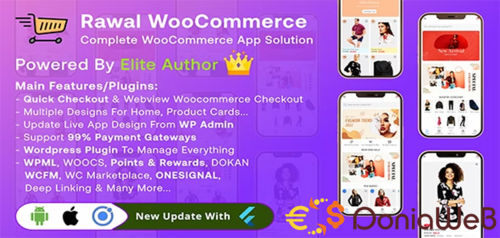 More information about "Rawal - Ionic Woocommerce & Flutter Woocommerce Full Mobile Application Solution with Setting Plugin"