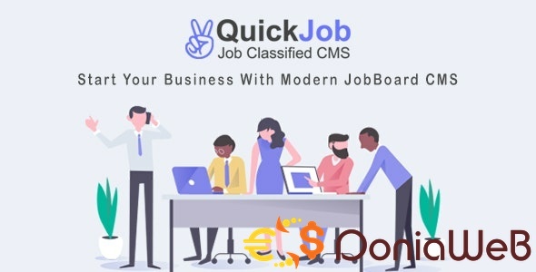 QuickJob - Job Board Job Portal PHP Script (Nulled)