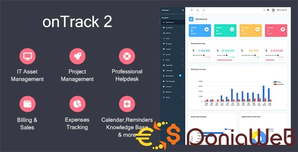 onTrack 2 - IT Asset Management, HelpDesk, Project Management, Billing & More