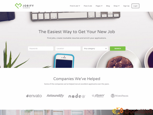 More information about "Jobify - Job Board WordPress Theme"
