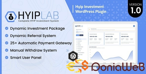 HYIPLab - HYIP Investment WordPress Plugin