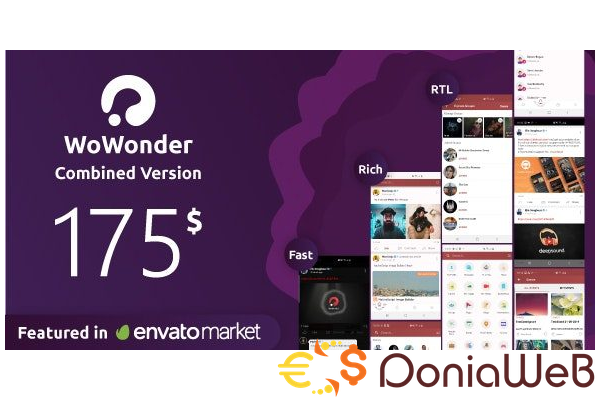 More information about "WoWonder Mobile - The Ultimate Combined Messenger & Timeline Mobile Application"
