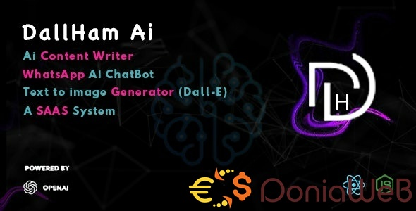 DallHam Ai - Ai WhatsApp, Chatbot, Ai Speech, Bard Ai SAAS System