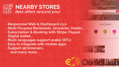 More information about "NearbyStores Web – Restaurant, Offers, Coupons, Events, Services & Booking"