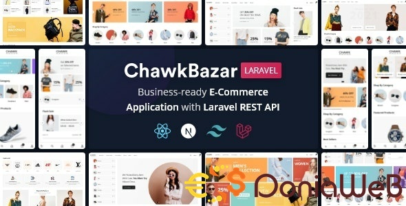 ChawkBazar Laravel - React, Next, REST API Ecommerce With Multivendor