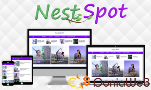 More information about "NestSpot - Professional News & Magazine Blogger Template"